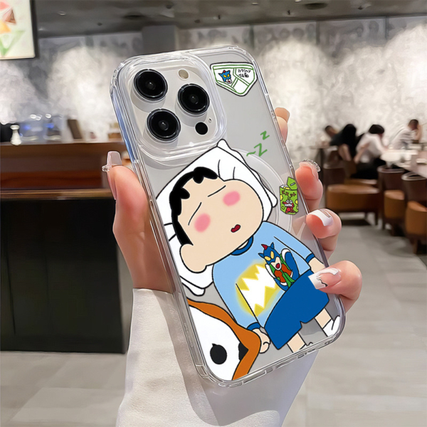 蠟筆小新睡覺手機殼