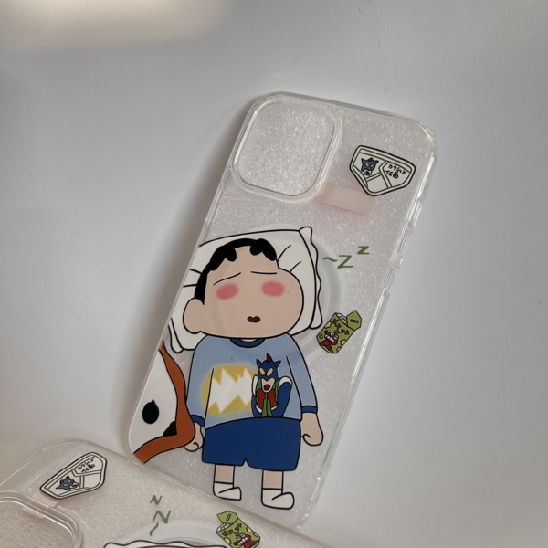蠟筆小新睡覺手機殼