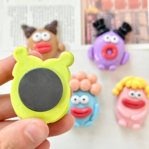 卡通搞怪大嘴巴磁吸冰箱貼