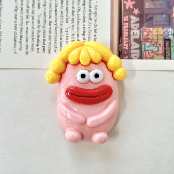 卡通搞怪大嘴巴磁吸冰箱貼