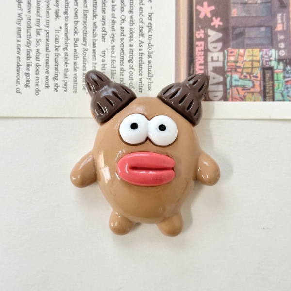 卡通搞怪大嘴巴磁吸冰箱貼