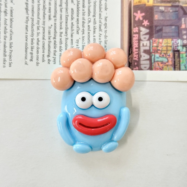 卡通搞怪大嘴巴磁吸冰箱貼