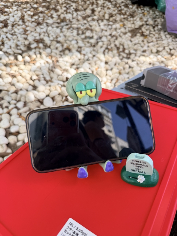 章魚哥多功能擺件｜手機支架