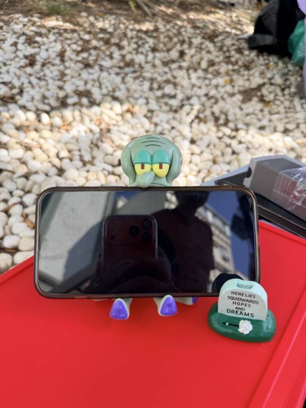 章魚哥多功能擺件｜手機支架