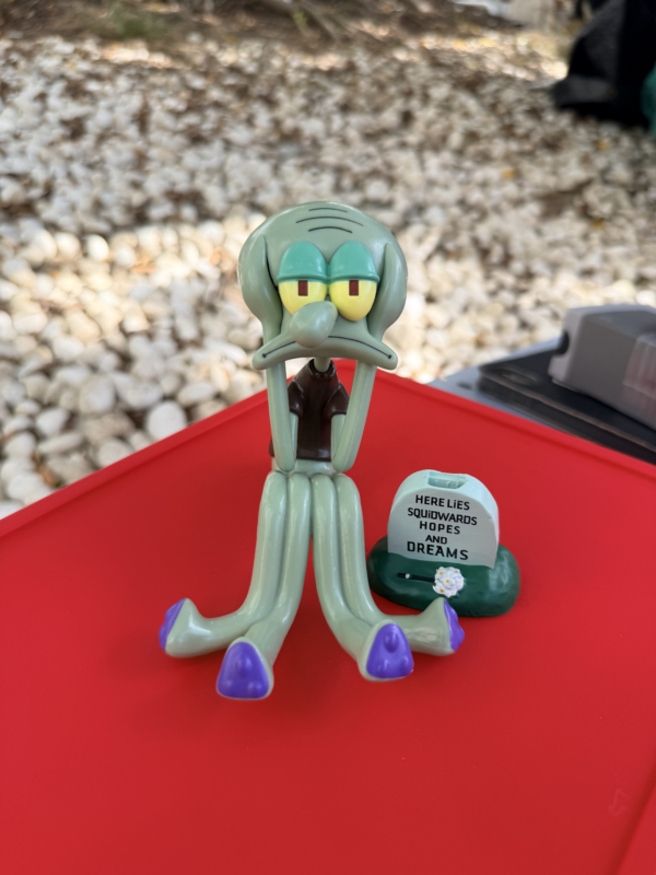 章魚哥多功能擺件｜手機支架