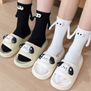 IMG_3155 3D立體磁吸襪子|會牽手的小怪獸造型中筒襪|可愛搞怪穿搭必備|淼選生活坊