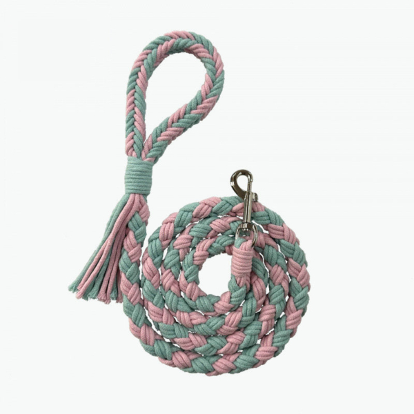 防沖爆頂級純棉編織寵物牽引繩